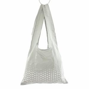 フォンダシオン FONDATION ルイヴィトン美術館 トートバッグ エコバッグ ナイロン ドット柄 グレー