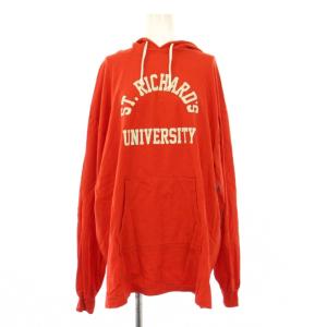 HOODIE PRINT LONG TEE フーディープリントロングTシャツ プルオーバーパーカー 長袖