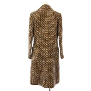 Harrods ロングコート 総柄 アウター 2 茶 10350519 /TK