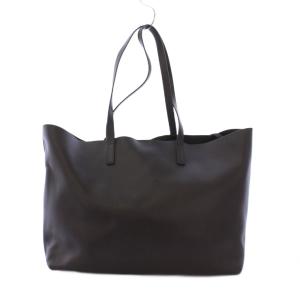 SAINT LAURENT PARIS サックショッピング レザー ダークブラウン 394195