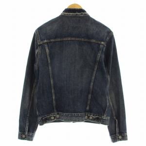 POLO RALPH LAUREN Gジャン 3rd デニムジャケット ダメージ加工 170cm 青 ブルー /G