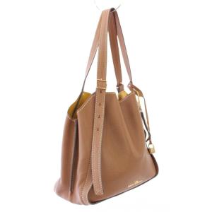 MARC JACOBS THE Director TOTE トートバッグ ショルダーバッグ レザー 茶 /TK JS D