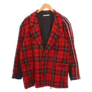 COMBINED TAILORED JACKET テーラードジャケット 総裏地 シングル 3B チェック柄