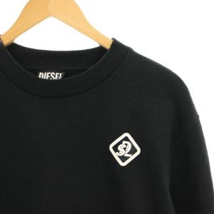 DIESEL コカコーラ スウェット トレーナー 長袖 ロゴプリント S 黒 ブラック 62226170 /HN