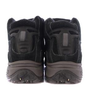 THE NORTH FACE チャッカブーツ ショート 厚底 スエード 刺繍 ロゴ US8 26cm 黒 ブラック /BB