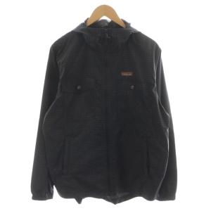 スティールフォージウィンドブレーカージャケット マウンテンパーカー 総柄 ナイロン S 黒 ブラック 27545SP20