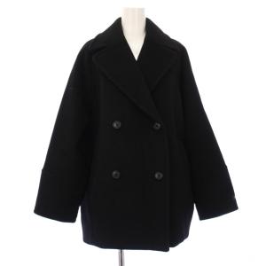 23AW スーパーファインビーバーPコート ピーコート アウター 38 黒 23020462705040