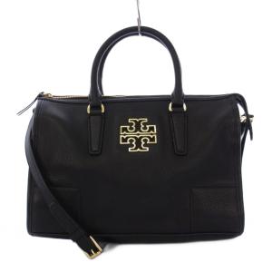 ハンドバッグ ショルダーバッグ 2WAY レザー ブラック /KH