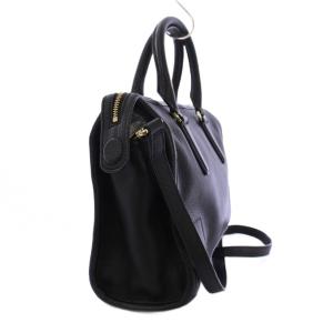 TORY BURCH ハンドバッグ ショルダーバッグ 2WAY レザー ブラック /KH