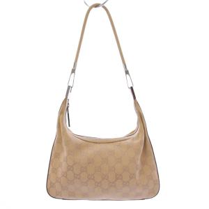 GGキャンバス ワンショルダーバッグ ベージュ 002122