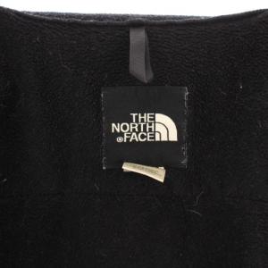 THE NORTH FACE POLARTEC フリースジャケット スタンドカラー アウター ショート丈 ジップアップ 切替 ロゴ 刺繍