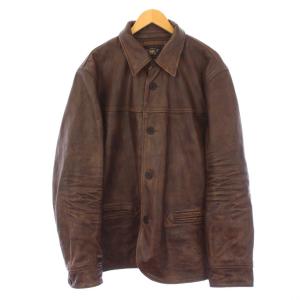 ラルフローレン LIMITED COLECTION カウレザージャケット XL ブラウン