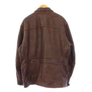 RRL ラルフローレン LIMITED COLECTION カウレザージャケット XL ブラウン