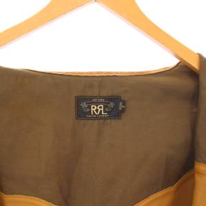RRL ラルフローレン スエード ウエスタンシャツジャケット XL ブラウン 782819308001