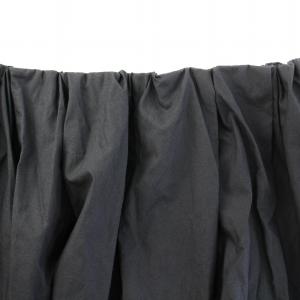 mizuiro ind mizuiroind ワイドパンツ イージー ウエストゴム ギャザー F チャコールブラック /BB