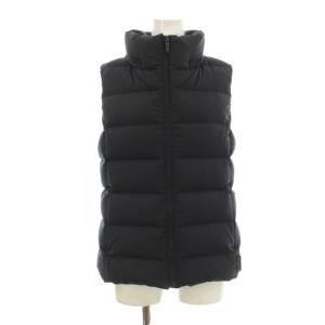 ダウンベスト スタンドカラー ジップアップ ストレッチ 38 紺 ネイビー G5F05-816-28 /KU