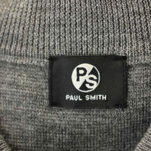 PS Paul Smith セットアップ LW0906 ニットジャケット ドット 水玉 ワンピース ロング XL グレー /G