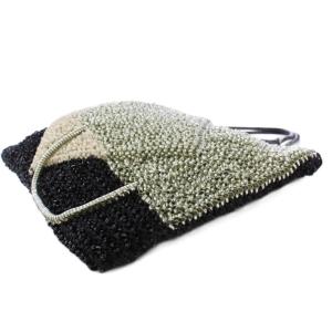 ANTEPRIMA ワイヤーバッグ ブラック グレー シルバーカラー