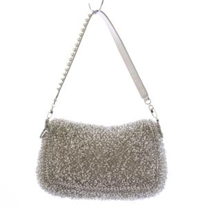 ANTEPRIMA ワイヤーバッグ ショルダーバッグ スタッズ シルバーカラー