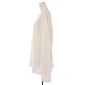 TOUJOURS カットソー 長袖 クルーネック F 白 ホワイト /BB