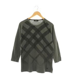 カットソー Tシャツ ロンT 長袖 プリント 3 グレー /CX OS