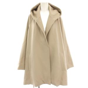 フードコート ミドル ワイドシルエット 36 ベージュ 62F34-642-03 /HN