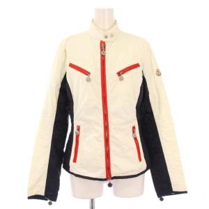 スタンドカラージャケット 1 ホワイト ネイビー レッド