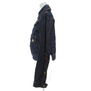 DSQUARED2 デニムジャケット Gジャン 金ボタン 2 インディゴブルー /GV