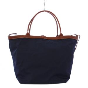 Felisi BEGG トートバッグ ハンドバッグ リバーシブル ネイビー 03-28/2 /KH