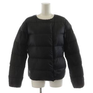 CANNES ダウンジャケット 38 ブラック HWK040