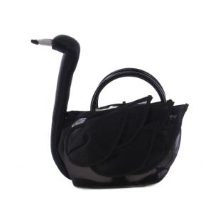 SWAN ハンドバッグ メッシュ ブラック