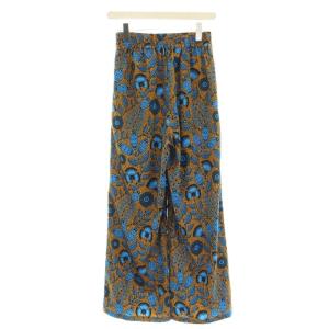 JOURNAL STANDARD relume 25SS アフリカンフラワープリントパンツ 25030462728220 イージーパンツ F 茶 ブルー