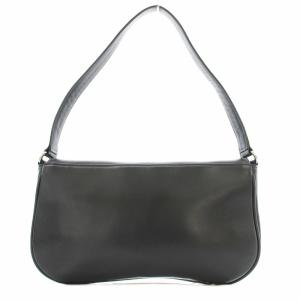 agnes b. ハンドバッグ レザー ワンショルダーバッグ 黒 ブラック /G