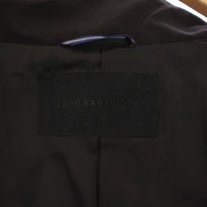 junhashimoto HIGH NECK BLOUSON ブルゾン ジャケット ジップアップ ハイネック ナイロン 2 黒 1041810007
