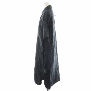 MHL. 25SS LIGHT LINEN ワンピース リネン 1 ブラック 578-5157002