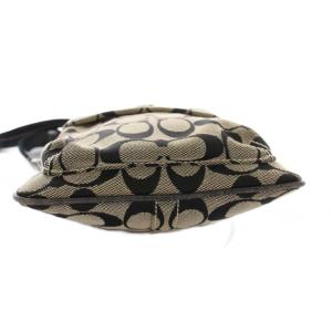 COACH 6442 ショルダーバッグ シグネチャー 斜めがけ 黒 /YM