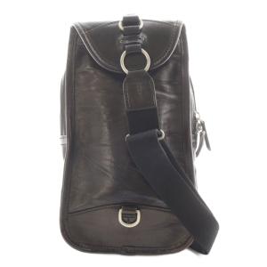 Daniel&Bob PER EDIFICE ボディバッグ レザー 黒 ブラック /AN7