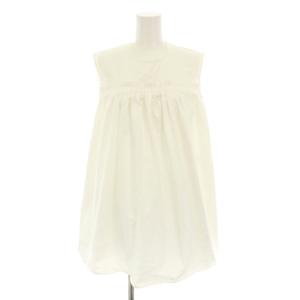 シャツ ブラウス ノースリーブ 38 白 ホワイト YCB-619-138 /YT