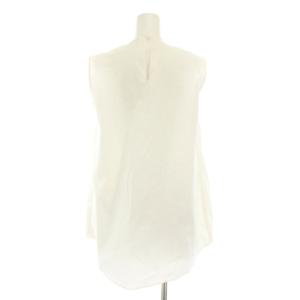 YOKO CHAN YOKOCHAN シャツ ブラウス ノースリーブ 38 白 ホワイト YCB-619-138 /YT