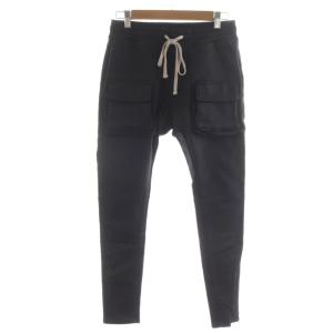 BIOWASH FLAP PANTS バイオウォッシュフラップパンツ ウエストゴム M ブラック 22S-PTL040-DS