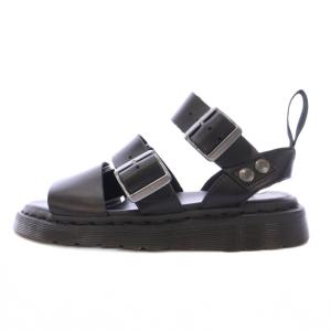 Dr.Martens GRYPHON グリフォン ストラップサンダル 厚底 レザー UK4 黒 ブラック 15695001 /BB