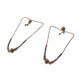 ブレスレット 2点セット SV925 シルバー ゴールドカラー /KH