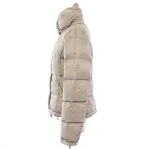 MAX MARA WEEKEND LINE ダウンジャケット ナイロン アウター ショート丈 ボリュームカラー 36 シルバーカラー /BB