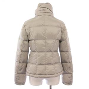 MAX MARA WEEKEND LINE ダウンジャケット ナイロン アウター ショート丈 ボリュームカラー 36 シルバーカラー /BB