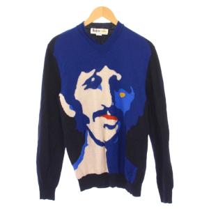 THE BEATLES オンリーアノーザンソング グラフィック インターシャ ニット プルオーバー