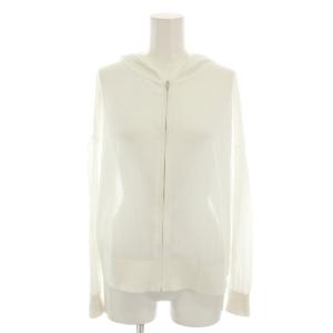 22SS シアーコットン2ジップアップフーディエヌ SHEER COTTON2 ZIP UP HOODIE