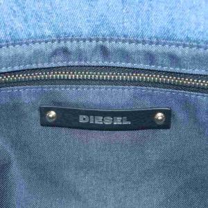 DIESEL かごバッグ ハンドバッグ ショルダーバッグ 2way チェーン ベージュ 黒 ブラック /AN4