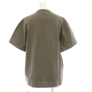 JIL SANDER T-SHIRT SS ロゴ XS カーキ J02GC0001