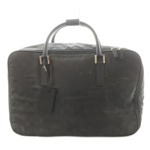 GGロゴ ボストンバッグ ナイロン ブラック 010 1350 08