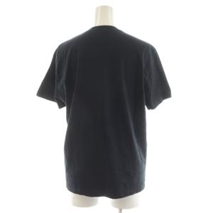 GIVENCHY Tシャツ カットソー 半袖 ロゴ L ゴールド色 黒 ブラック 71 8877 54 /AN26